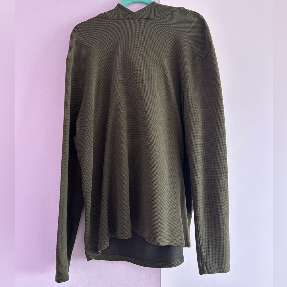 lululemon athletica Olive Green Sweater